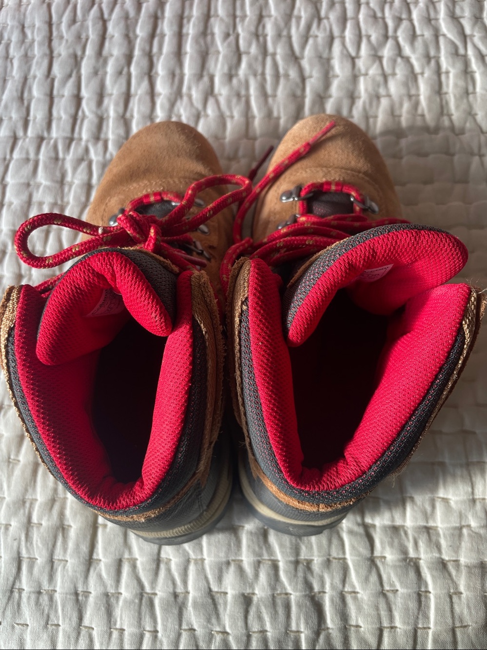 Columbia Newton Ridge Hiking Boots Womens 7.5 Brown Waterproof Suede Trail Shoes - Picture 6 of 6